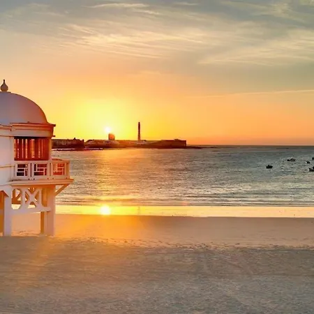 شقة Disfruta Vacaciones Familiares Piso Frente Al Mar كاديز